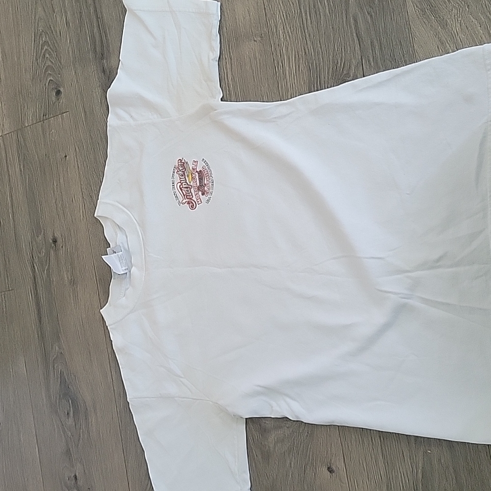 NEW Fudpuckers white t shirt